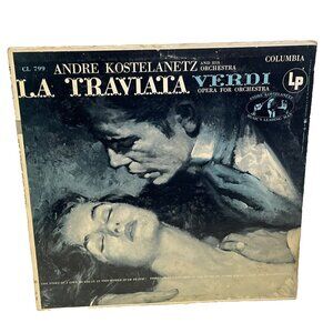 La Traviata (Vinyl, 1954) Columbia Masterworks CL 799 Good LP Record Album